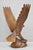 Vintage Black Forest 24" Hand Carved Wood Bald Eagle Figure Statue Sculpture For Sale - Image 13 of 18