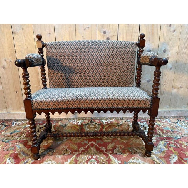 Period: 19th century Style: Renaissance, Louis 13th Condition: Perfect condition Material: Solid wood Length: 80Width:...