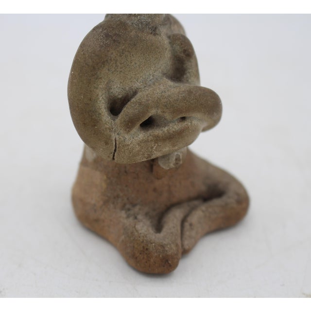Brown Circa 1300-1500 Thai Stoneware Fertility Symbol Figure For Sale - Image 8 of 8