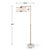 Contemporary Brass Finish Floor Lamp For Sale - Image 3 of 7