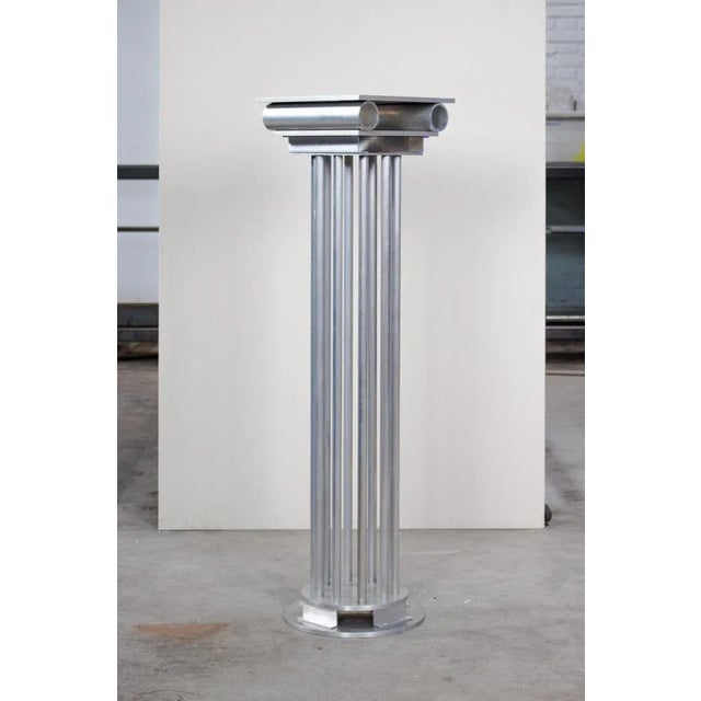 Metope column by joachim-morineau studio limited edition of 8 dimensions: h 110 x d 30 x w 30 cm, 20 kg materials:...