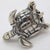 Metal Vintage Italian Genuine Silver 800 Sea Turtle Dollhouse Miniature by Arezzo Tuscany Silversmiths, 1980s For Sale - Image 7 of 12