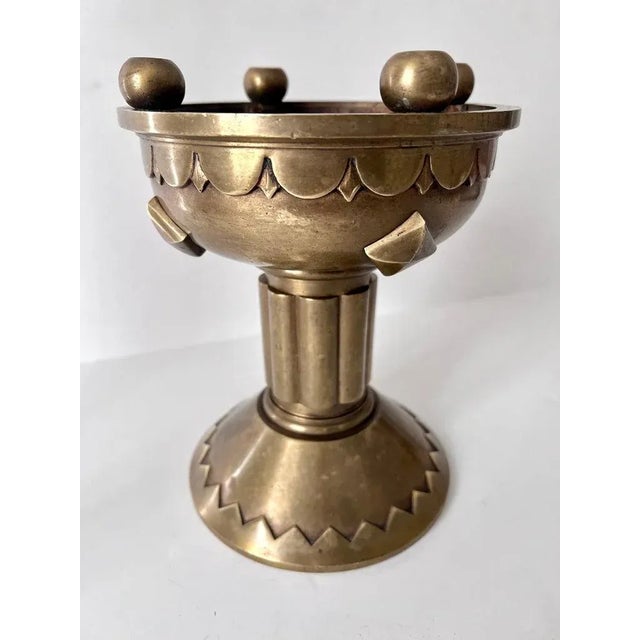 Solid Brass French Architectural Element or Planter Jardinières For Sale - Image 4 of 13