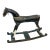 Rare Early 19th Century Folk Art Rocking Horse - Authentically Aged Antique For Sale