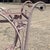 Antique Salterini Mt Vernon Wrought Iron Art Nouveau Pink Serving Bar Tea Cart For Sale In Philadelphia - Image 6 of 16