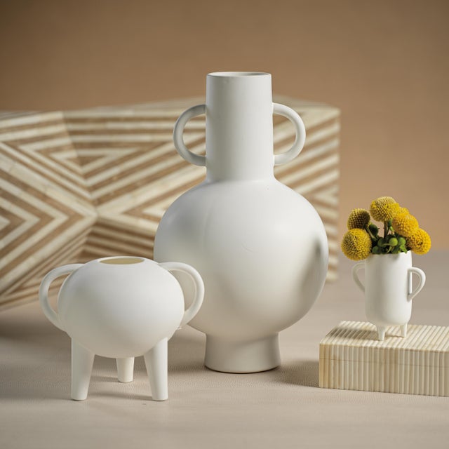 The Avesta Vase is brimming with chic style, making it the perfect accent, whether you want to fill them with flowers or...
