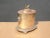 Vintage Brass Container W Lid and Acorn Motif, Lion Head Accent, Hammered Center For Sale In Los Angeles - Image 6 of 11