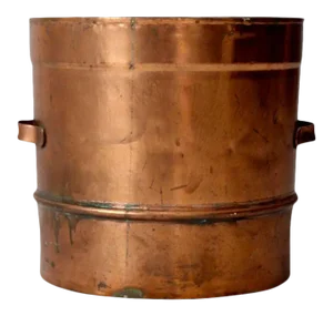 Antique Copper Sieve Pot