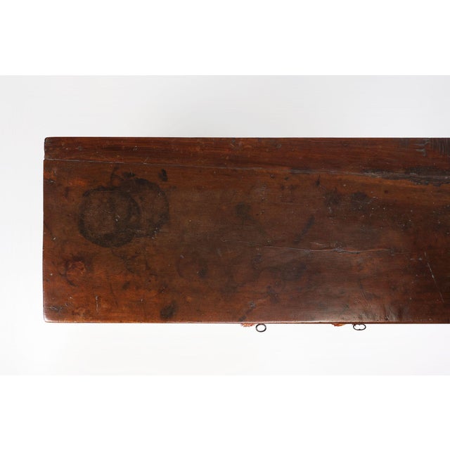 Antique Spanish Oak Carved Cabinet For Sale - Image 9 of 11