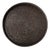 Artifacts Rattan Round Serving Ottoman Tray 32" Diameter, Tudor Black For Sale