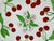 Fabulous set of 6 Richard Ginori Cherry Dinner plates crafted in the 1970"s in Italy. These wonderful plates will add...
