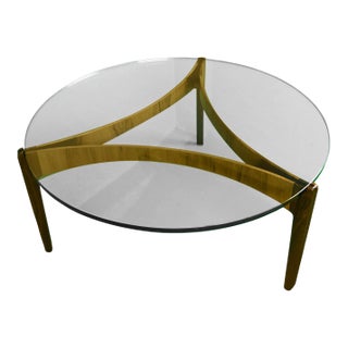 Danish 1960's Sven Ellekaer Christian Linneberg Coffee Table Denmark For Sale