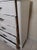 Wood 1980s White Wood French Provincial Chest Five Drawer For Sale - Image 7 of 8