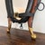 Black Vintage Equestrian Horse Collar Mirror With Brass Accents For Sale - Image 8 of 8