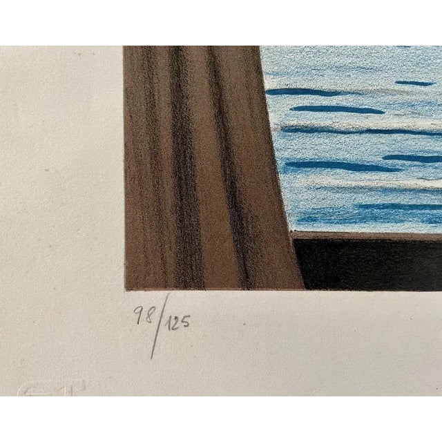 Paolo Collini, La lumière se méfie, 1990s, Lithograph For Sale - Image 6 of 8