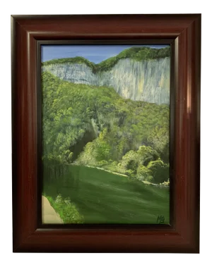 1960s Vintage Marc Olivier Gregoire Painting