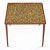 Early Mid-Century Modern Danish Ceramic Tile Teak Square Tall Side Table For Sale - Image 4 of 10
