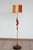 Vintage Scandinavian Teak, Bakelite and Brass Floor Lamp, 1960s For Sale - Image 15 of 16