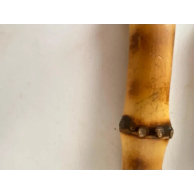 French Cutlery in Faux Bamboo, 1970, Set of 12 For Sale - Image 3 of 12