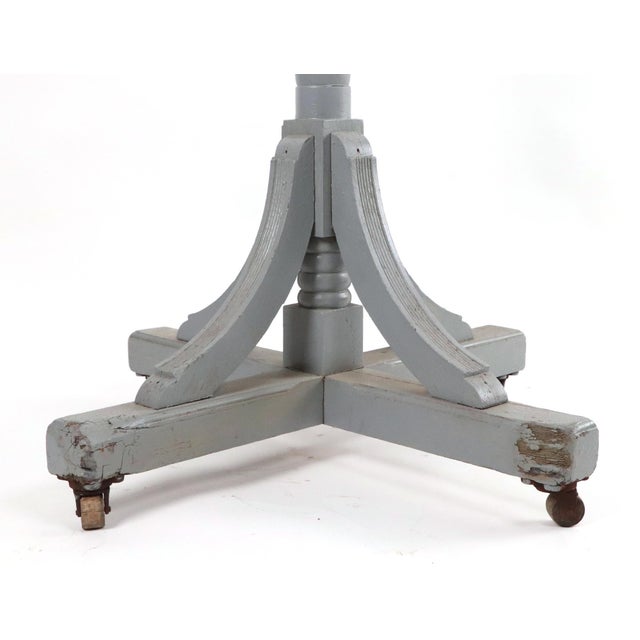 Late 19th Century 19th Century Victorian Wood Rotating Clothing Rack For Sale - Image 5 of 6