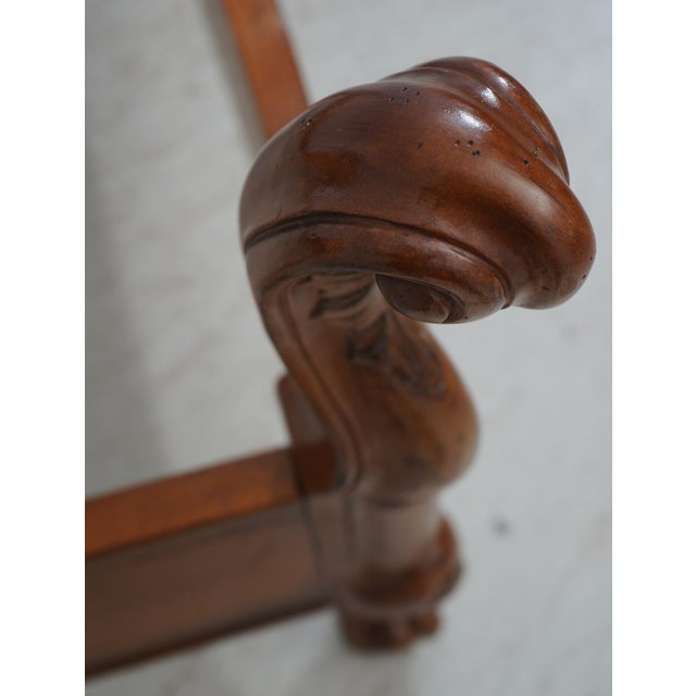 Century Country French Queen Size Cherry Bed For Sale In Philadelphia - Image 6 of 18