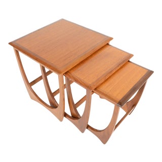 G Plan Astro Teak Nesting Tables - Set of 3 For Sale