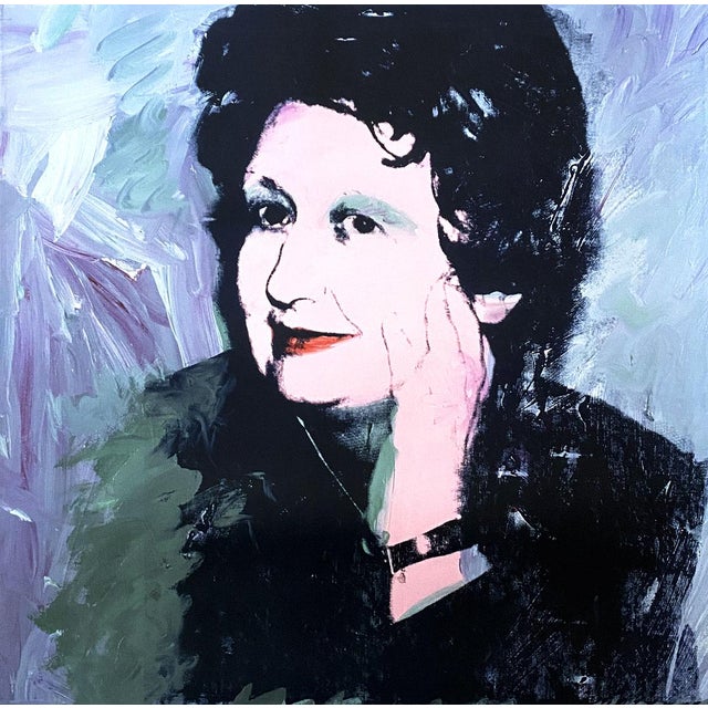 Contemporary Andy Warhol Ileana Sonnabend Official Exhibition Poster For Sale - Image 3 of 3