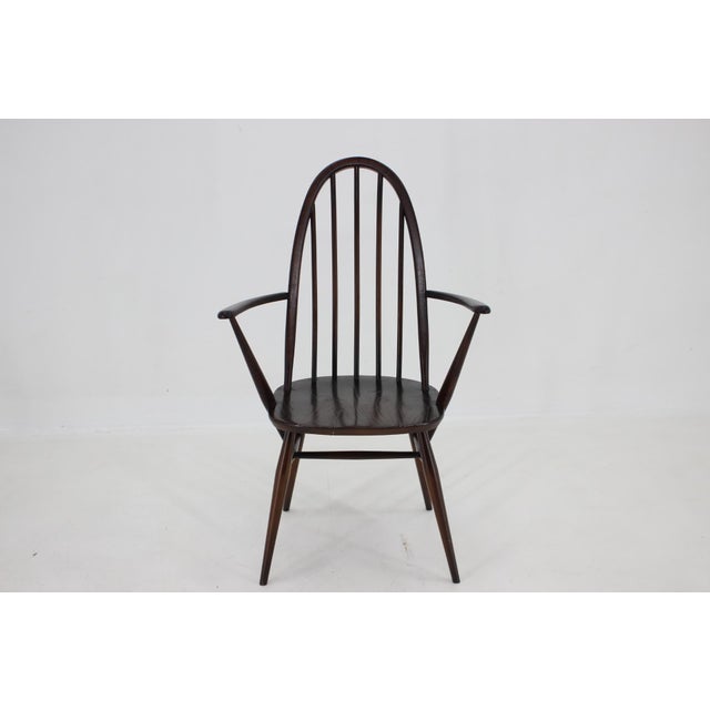 Brown Beech Dining Chairs, Denmark, 1960s, Set of 6 For Sale - Image 8 of 16