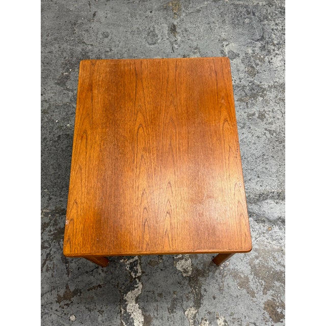1960s Mobelfabrikken Toften Furniture Side Table, Mid 20th Century For Sale - Image 5 of 12