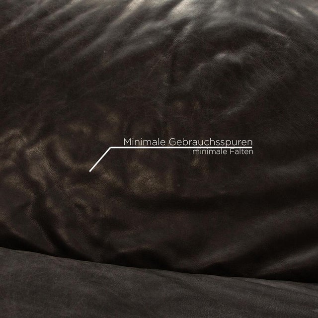 Free Motion Edit Epiq 2-Seater Sofa in Anthracite Leather from Koinor For Sale - Image 6 of 14