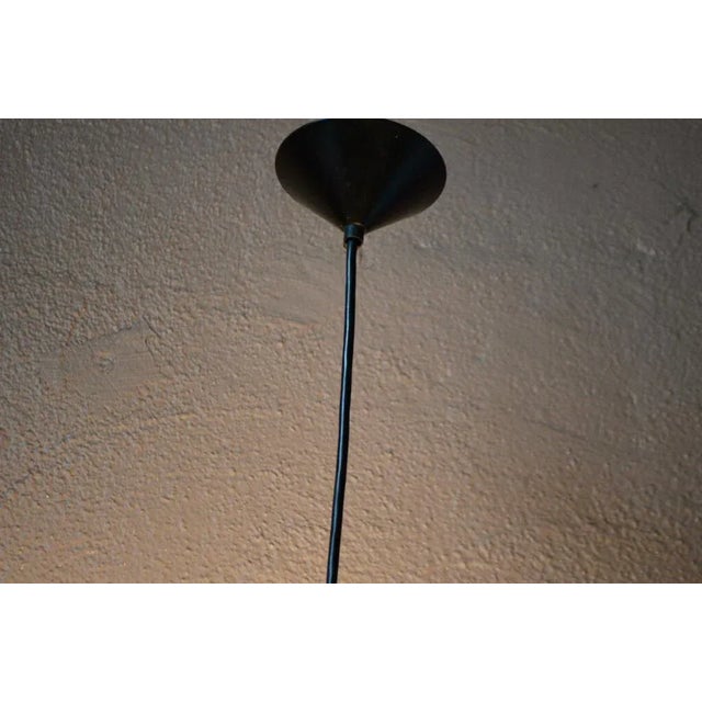 Black Red Point Pendant Light by Gary Morga for Biefflast, 1980s For Sale - Image 8 of 13
