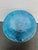 Coastal Ombre Ceramic Garden Stool For Sale - Image 3 of 12