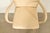 Cream Mario Bellini Style Italian Modern Cream Leather Wrapped High Back Dining Chairs, Set of Six For Sale - Image 8 of 14