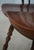 Set of 4 English Windsor Style Swivel Bar Stools For Sale - Image 12 of 18