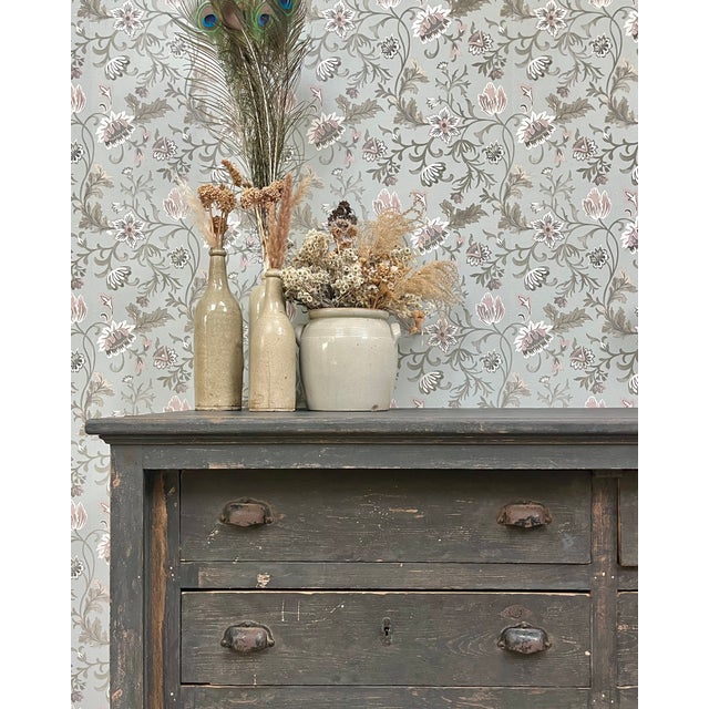 Gray Patina-Style Workshop Furniture, 1940s For Sale - Image 8 of 18