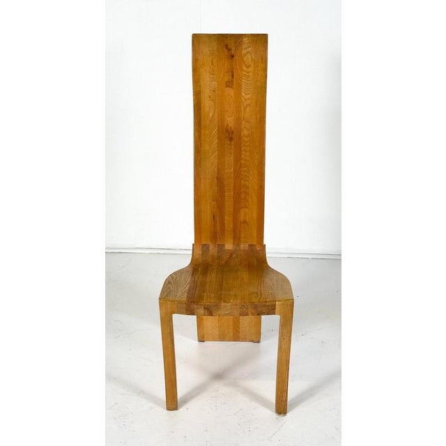Mid-Century Ash Dining Chairs by Walter Nielsen, 1970s, Set of 6 For Sale - Image 6 of 8