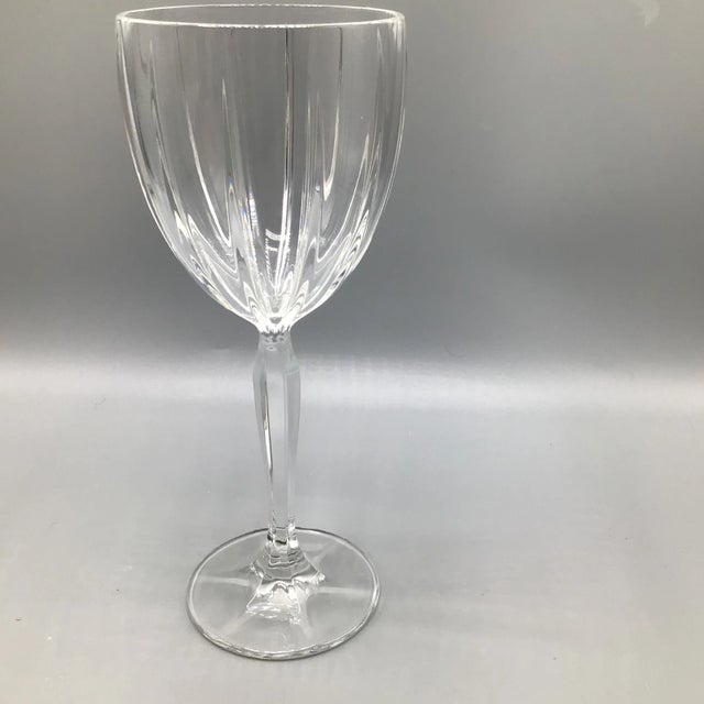 Traditional Waterford Marquis Omega Cut Crystal Wine Glass - 1 For Sale - Image 3 of 12