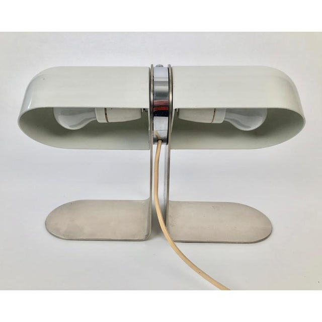 1970s Mid-Century Table Lamp attributed to Andre Ricard for Metalarte, Spain, 1970s For Sale - Image 5 of 16