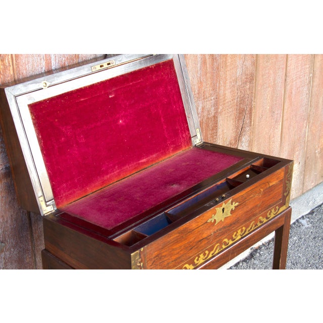 Antique English Lap Desk in Rosewood Chairish