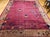 Vintage Chinese Art Deco Hand-Knotted Rug, Floral Motif, Wool, 1900s, 9' x 12' For Sale - Image 12 of 18