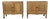 Mid-Century Danish Oak Cabinets by Henning Kjaernulf, 1960s, Set of 2 For Sale