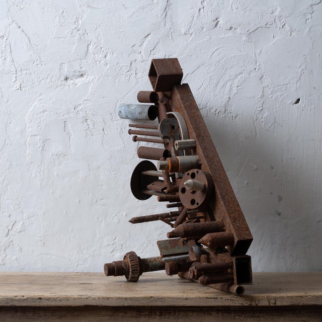 Giovanni 'John’ Bucci Metal Art Sculpture, 1960s For Sale - Image 4 of 12