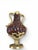 Stone French Turned Red Marble Vases with Gilt Bronze Mounts, 1800, Set of 2 For Sale - Image 7 of 11