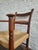 1930s Primitive Maple and Rush Wood Arm Chair For Sale - Image 11 of 12