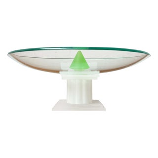 Postmodern Glass Bowl from Montana, 1980s For Sale