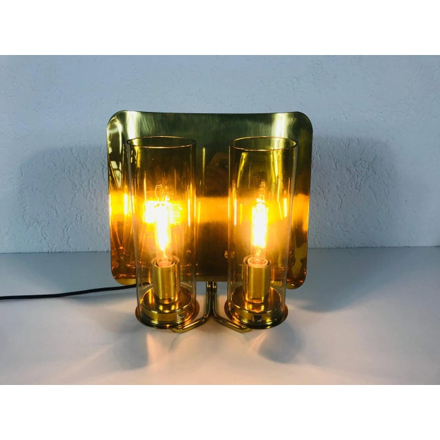 Mid-Century Swedish Brass Sconces from Hans-Agne Jakobsson AB Markaryd, 1970s, Set of 2 For Sale - Image 4 of 10