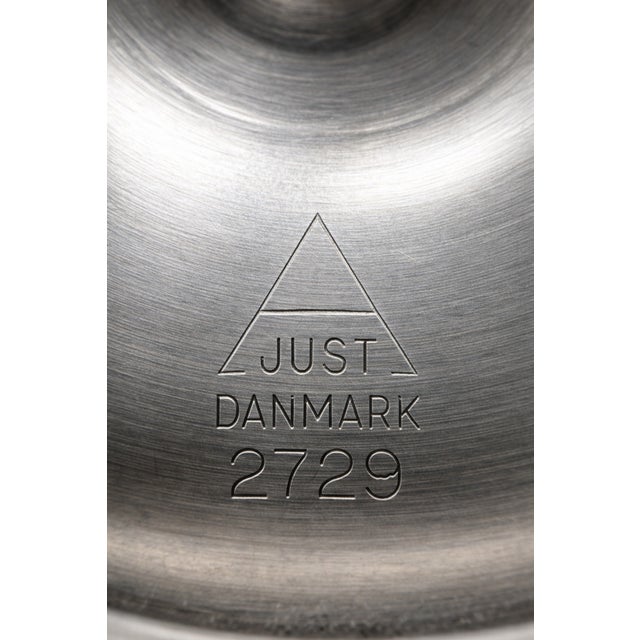 Model 2729 Pewter Candlesticks by Just Andersen, Denmark, 1940s, Set of 2 For Sale - Image 4 of 9