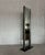 Full-Length Steel Mirror, Italy, 1980s For Sale - Image 9 of 12