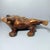 Vintage Gilt-Decorated Brass Bull Sculpture / Chinese Feng Shui Ox Statue For Sale - Image 4 of 9