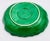 Bordallo Pinheiro 1940s Bordallo Pinheiro Cabbage Leaf Bowl Pressed Frog Mark Portugal Majolica 9" For Sale - Image 4 of 7
